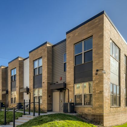 beam new construction townhome buildings