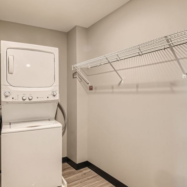 in home washer and dryer in apartment